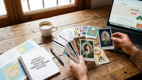 Cartas OH 4 - Primer gran centro de terapias alternativas y Medicina Holística en Barcelona. Atendemos directamente a pacientes y ofrecemos cursos de Medicina Integrativa. Visite nuestro Centro/Escuela o llame al 934 635 572 para mas información.