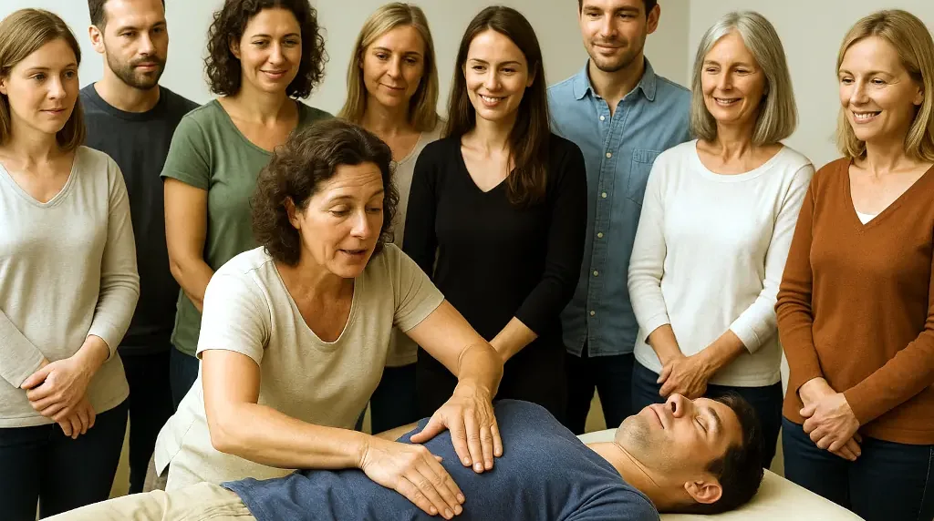 Formación Iniciación al masaje - Primer gran centro de terapias alternativas y Medicina Holística en Barcelona. Atendemos directamente a pacientes y ofrecemos cursos de Medicina Integrativa. Visite nuestro Centro/Escuela o llame al 934 635 572 para mas información.