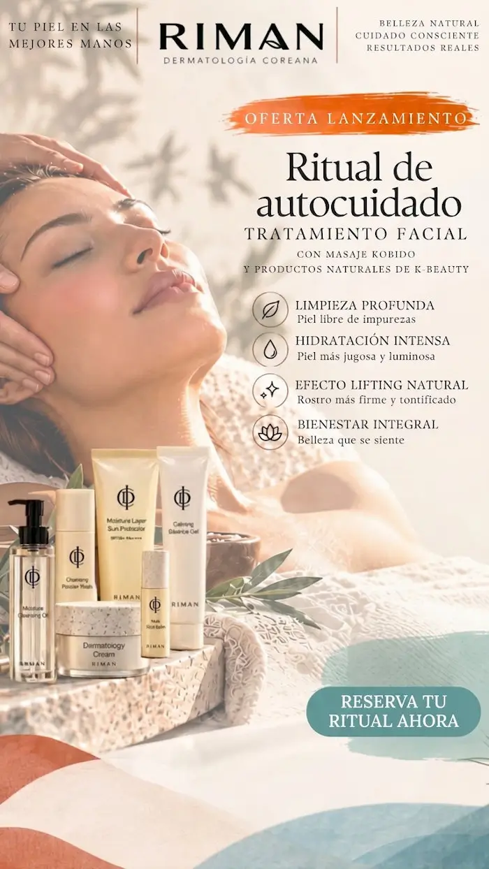 Ritual Facial de Autocuidado: Kobido y Cosmética Coreana Natural en promoción- Primer gran centro de terapias alternativas y Medicina Holística en Barcelona. Atendemos directamente a pacientes y ofrecemos cursos de Medicina Integrativa. Visite nuestro Centro/Escuela o llame al 934 635 572 para mas información.
