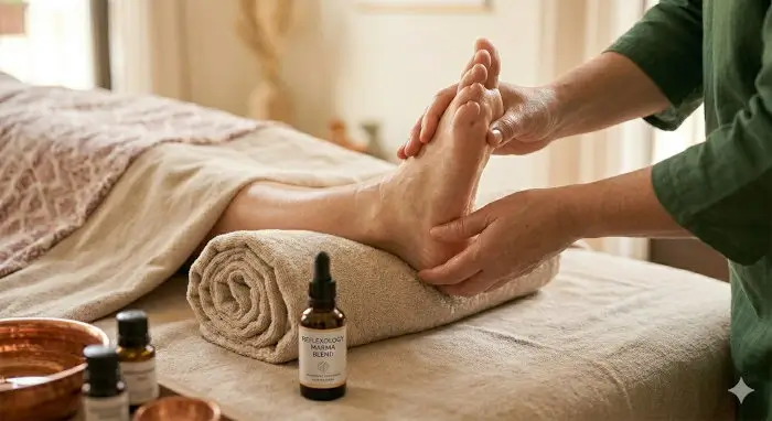 Taller Reflexología Ayurvédica con Aromaterapia - Primer gran centro de terapias alternativas y Medicina Holística en Barcelona. Atendemos directamente a pacientes y ofrecemos cursos de Medicina Integrativa. Visite nuestro Centro/Escuela o llame al 934 635 572 para mas información.