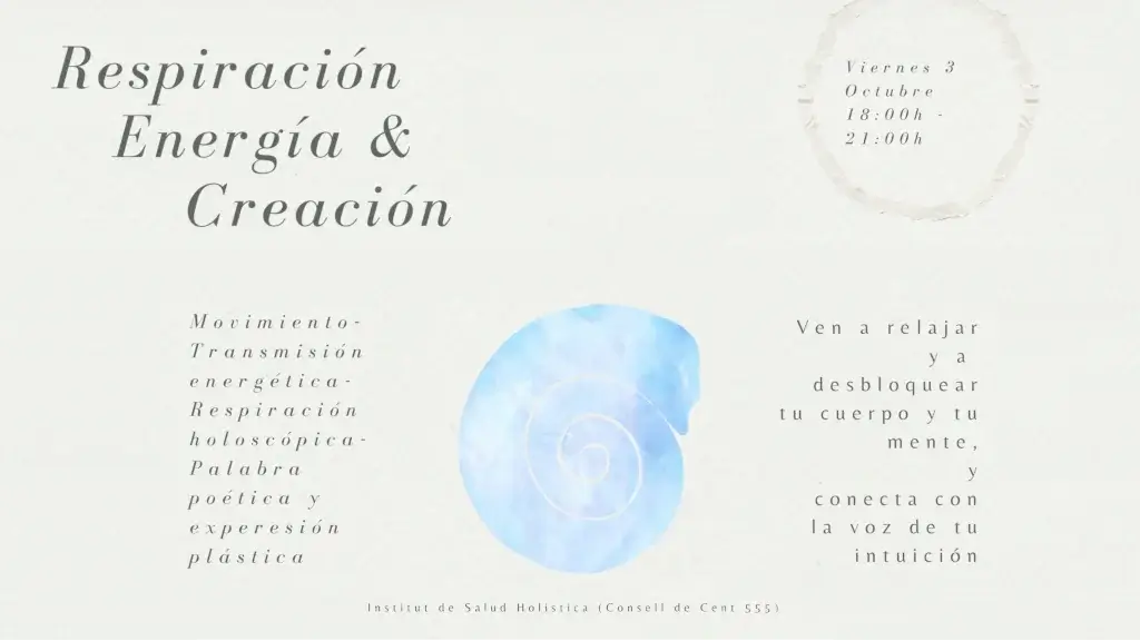 Taller REC - Primer gran centro de terapias alternativas y Medicina Holística en Barcelona. Atendemos directamente a pacientes y ofrecemos cursos de Medicina Integrativa. Visite nuestro Centro/Escuela o llame al 934 635 572 para mas información.