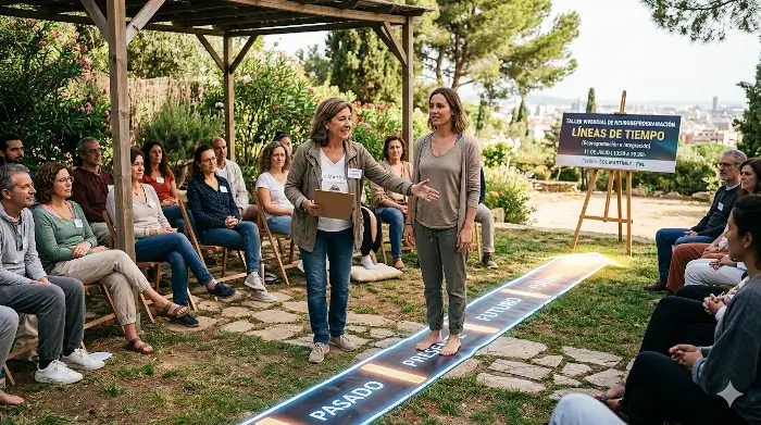 Líneas de tiempo-Taller vivencial de NeuroReprogramación - Primer gran centro de terapias alternativas y Medicina Holística en Barcelona. Atendemos directamente a pacientes y ofrecemos cursos de Medicina Integrativa. Visite nuestro Centro/Escuela o llame al 934 635 572 para mas información.