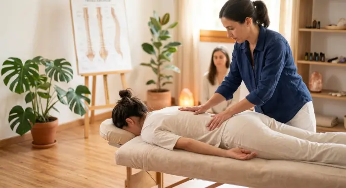 Charla gratuita sobre técnica estructural - Primer gran centro de terapias alternativas y Medicina Holística en Barcelona. Atendemos directamente a pacientes y ofrecemos cursos de Medicina Integrativa. Visite nuestro Centro/Escuela o llame al 934 635 572 para mas información.
